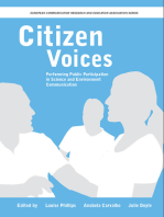 Citizen Voices: Performing Public Participation in Science and Environment Communication