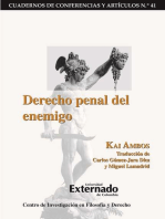 Derecho penal del enemigo