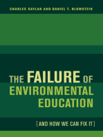 The Failure of Environmental Education (And How We Can Fix It)