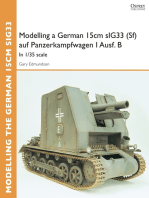 Modelling a German 15cm sIG33(Sf) auf Panzerkampfwagen I Ausf.B: In 1/35 scale