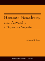 Moments, Monodromy, and Perversity: A Diophantine Perspective