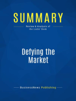 Defying the Market (Review and Analysis of the Leebs' Book)