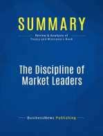 The Discipline of Market Leaders (Review and Analysis of Treacy and Wiersema's Book)