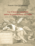 La ciencia española entre la polémica y el exilio: Dentro de la evolución de la ciencia europea