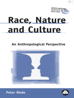 Race, Nature and Culture: An Anthropological Perspective