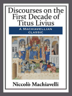 Discourses on the First Decade of Titus Livius