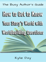 How to Get to Know Your Story's World with Worldbuilding Questions