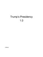 Trump’s Presidency 1.0