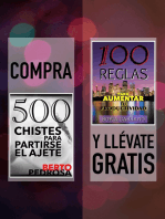 Compra "500 Chistes para partirse el ajete" y llévate gratis "100 Reglas para aumentar tu productividad"