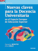 Nuevas claves para la Docencia Universitaria en el Espacio Europeo de Educación Superior