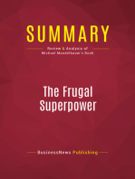 Summary: The Frugal Superpower: Review and Analysis of Michael Mandelbaum's Book