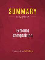 Summary: Extreme Competition: Review and Analysis of Peter Fingar's Book