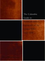 The Columbia Guide to American Indian Literatures of the United States Since 1945