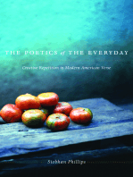 The Poetics of the Everyday: Creative Repetition in Modern American Verse