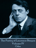 The Poetry of Laurence Binyon - Volume IV: Odes