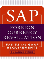 SAP Foreign Currency Revaluation: FAS 52 and GAAP Requirements