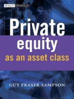 Private Equity as an Asset Class