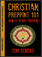 Christian Prepping 101: How To Start Prepping