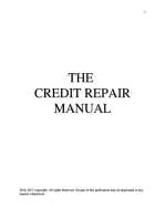 Credit Repair Manual