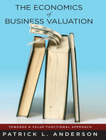 The Economics of Business Valuation: Towards a Value Functional Approach