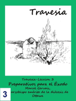 Travesia: Leccion 3 - Preparativos para el Éxodo