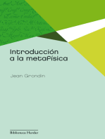 Introducción a la metafísica