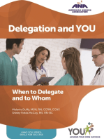 Delegation and YOU!: When to Delegate and to Whom