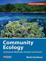 Community Ecology: Analytical Methods Using R and Excel