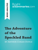 The Adventure of the Speckled Band by Arthur Conan Doyle (Book Analysis): Detailed Summary, Analysis and Reading Guide