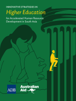 Innovative Strategies in Higher Education for Accelerated Human Resource Development in South Asia