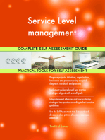 Service Level management Complete Self-Assessment Guide