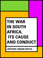 The War in South Africa, Its Cause and Conduct