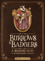 Burrows & Badgers: A Skirmish Game of Anthropomorphic Animals