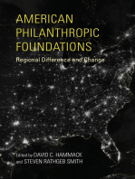 American Philanthropic Foundations: Regional Difference and Change