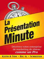 La Prèsentation Minute : Dècrivez votre entreprise de marketing de rèseau comme un Pro