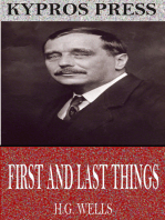 First and Last Things