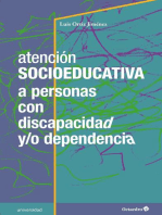 Atención socioeducativa a personas con discapacidad y/o dependencia