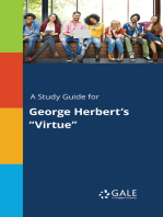 A Study Guide for George Herbert's "Virtue"