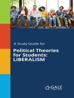 A Study Guide for Political Theories for Students: LIBERALISM