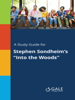 A Study Guide for Stephen Sondheim's "Into the Woods"