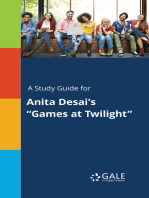 A Study Guide for Anita Desai's "Games at Twilight"