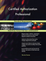 Certified Authorization Professional Standard Requirements