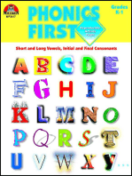 Phonics First - Grades K-1