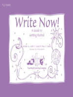 Write Now!: A Guide to Getting Started