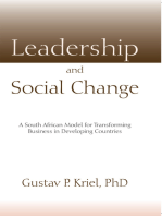 Leadership and Social Change: A South African Model for Transforming Business in Developing Countries