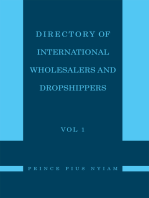 Directory of International Wholesalers and Dropshippers Vol 1