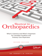 Shortcut to Orthopaedics: What's Common and What's Important for Canadian Students and Primary Care Physicians