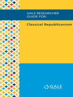 Gale Researcher Guide for: Classical Republicanism