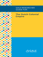 Gale Researcher Guide for: The Dutch Colonial Empire