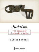 Judaism: The Genealogy of a Modern Notion